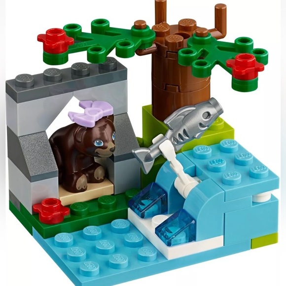 Retired LEGO Friends Jungle Rescue & Brown Bear’s River Friends 2 Pack Set - Picture 7 of 10